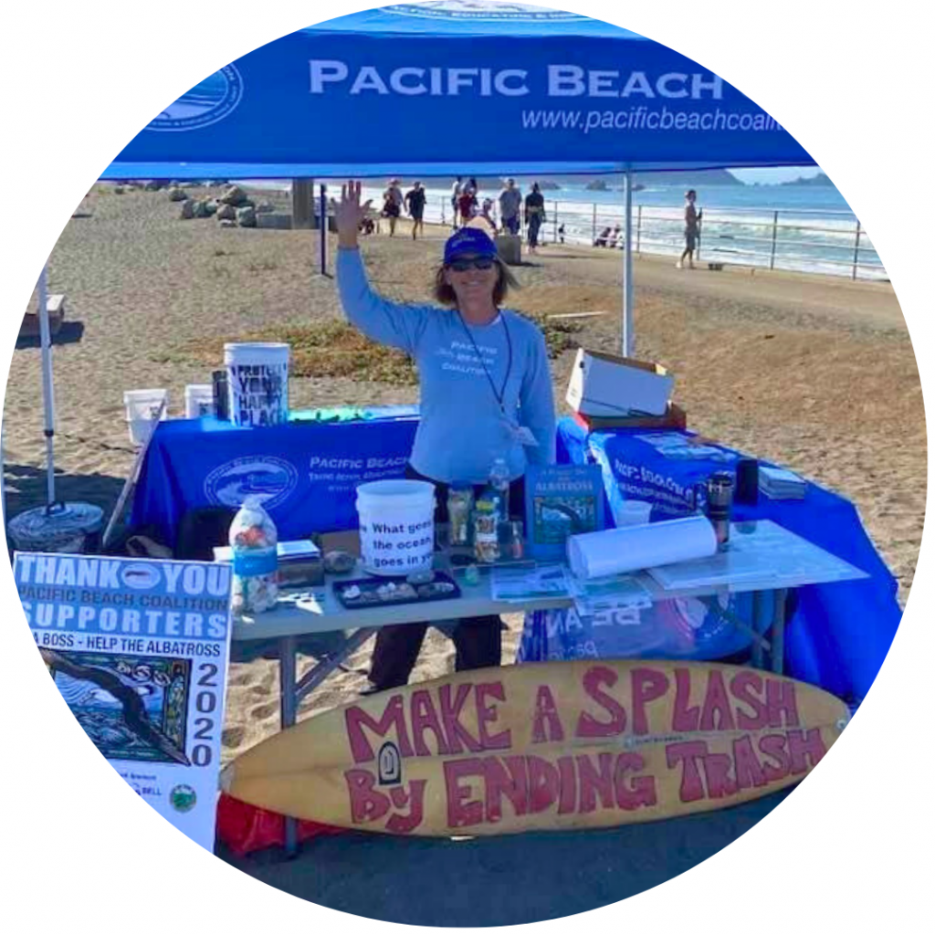 Pacific Beach Coalition lead naturalist Julie Walters